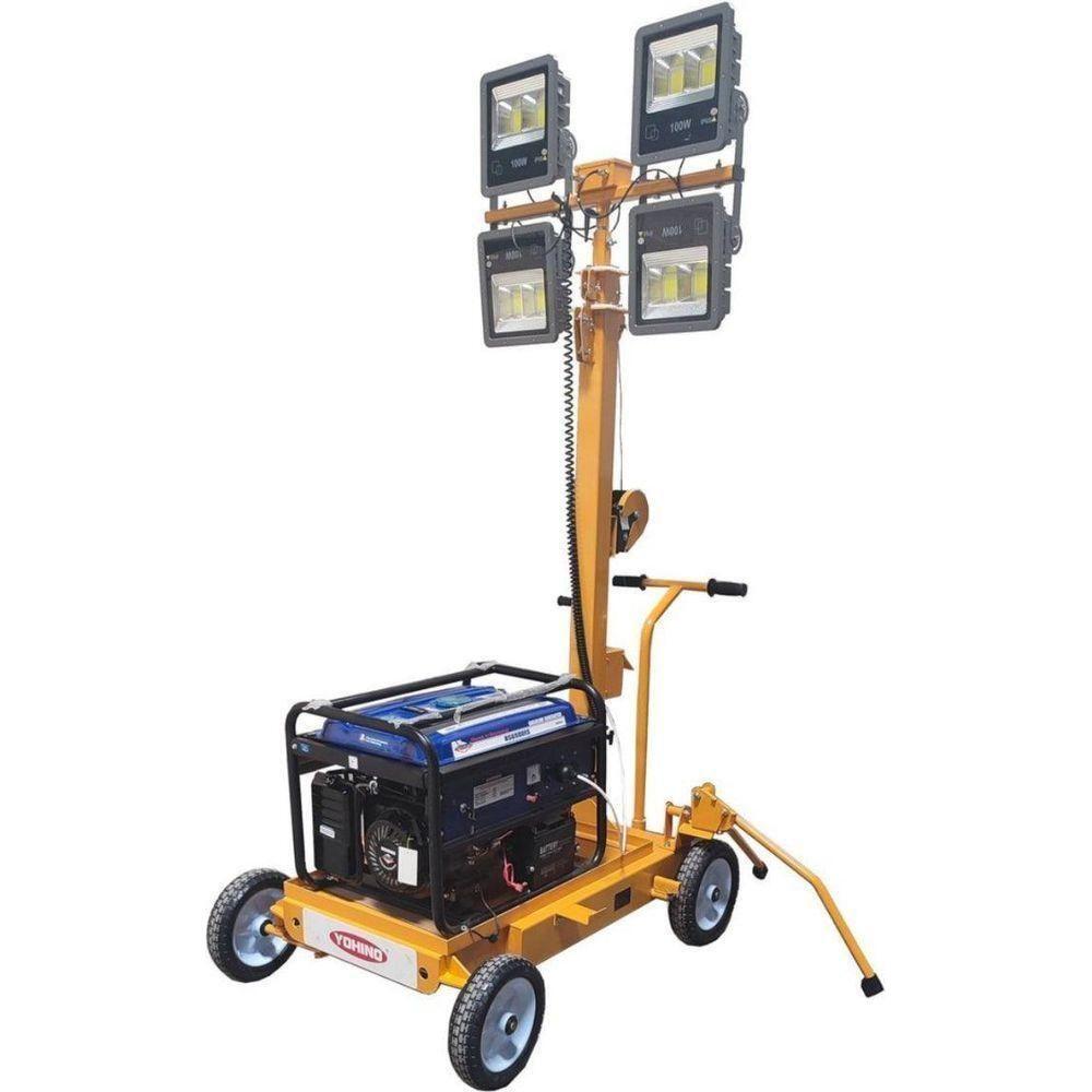 Best & Strong YLT-400B+BS6500ES Light Tower Set with Generator (Yohino) - KHM Megatools Corp. Best & Strong YLT-400B+BS6500ES Light Tower Set with Generator (Yohino) - KHM Megatools Corp.